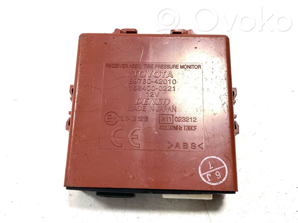 Toyota RAV 4 (XA30) Riepu spiediena kontroles bloks 