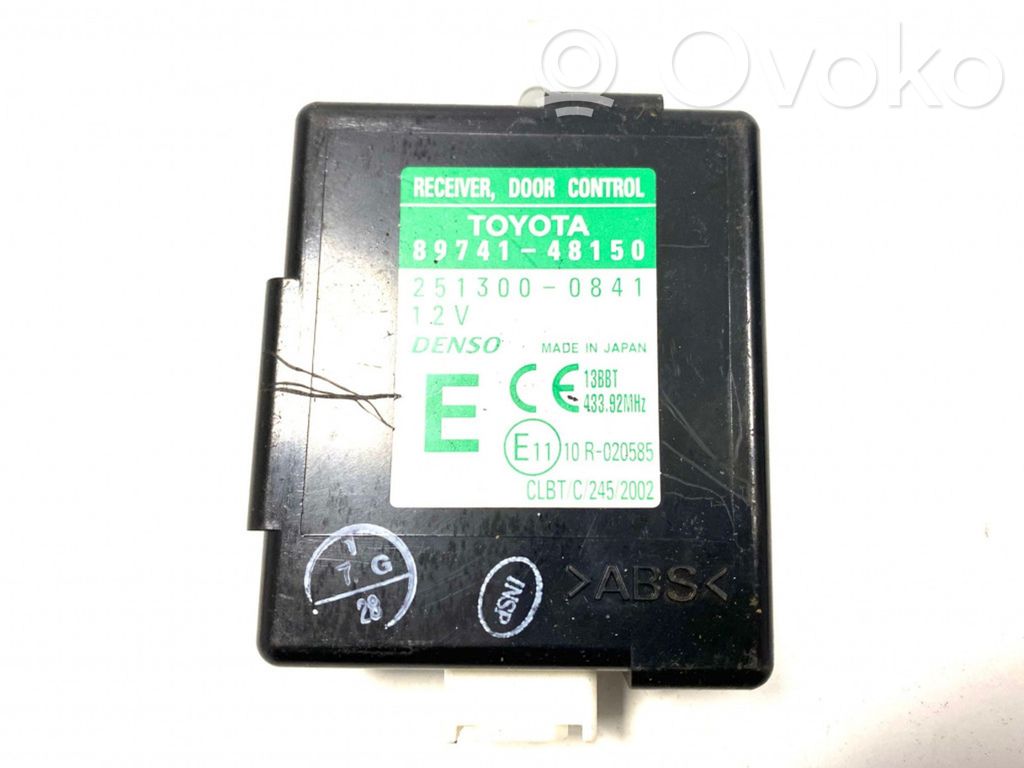 Lexus RX 300 Durų elektronikos valdymo blokas 