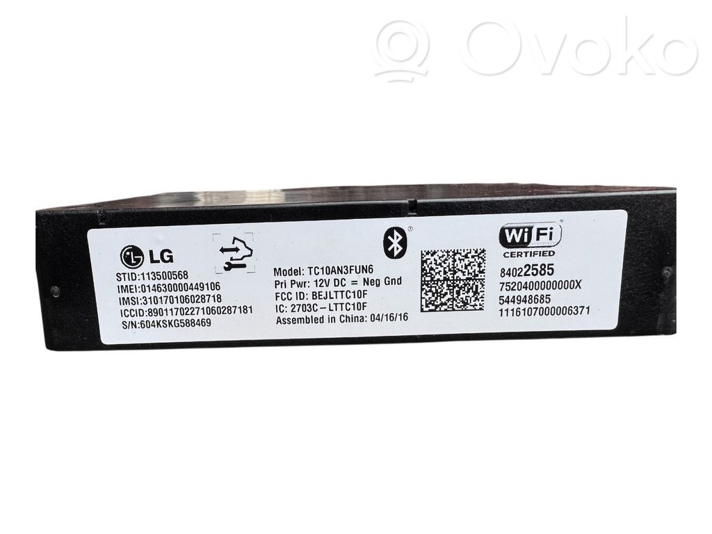 Chevrolet Volt II Bluetooth modulis 