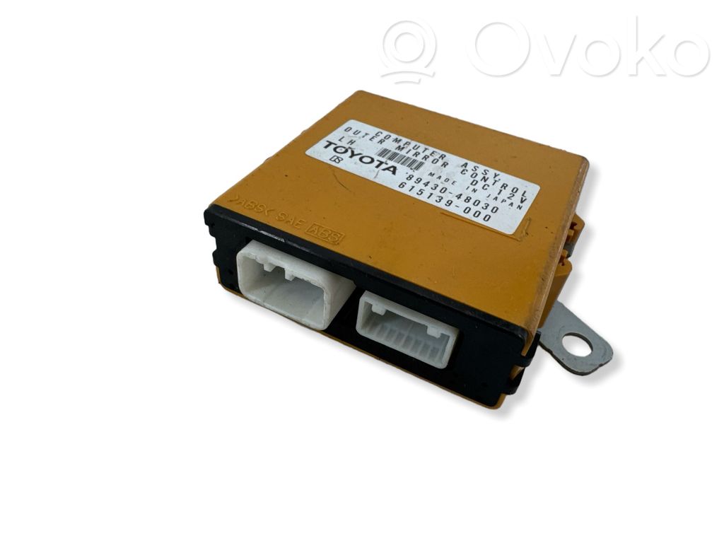 Lexus RX 330 - 350 - 400H Wing mirror control module 