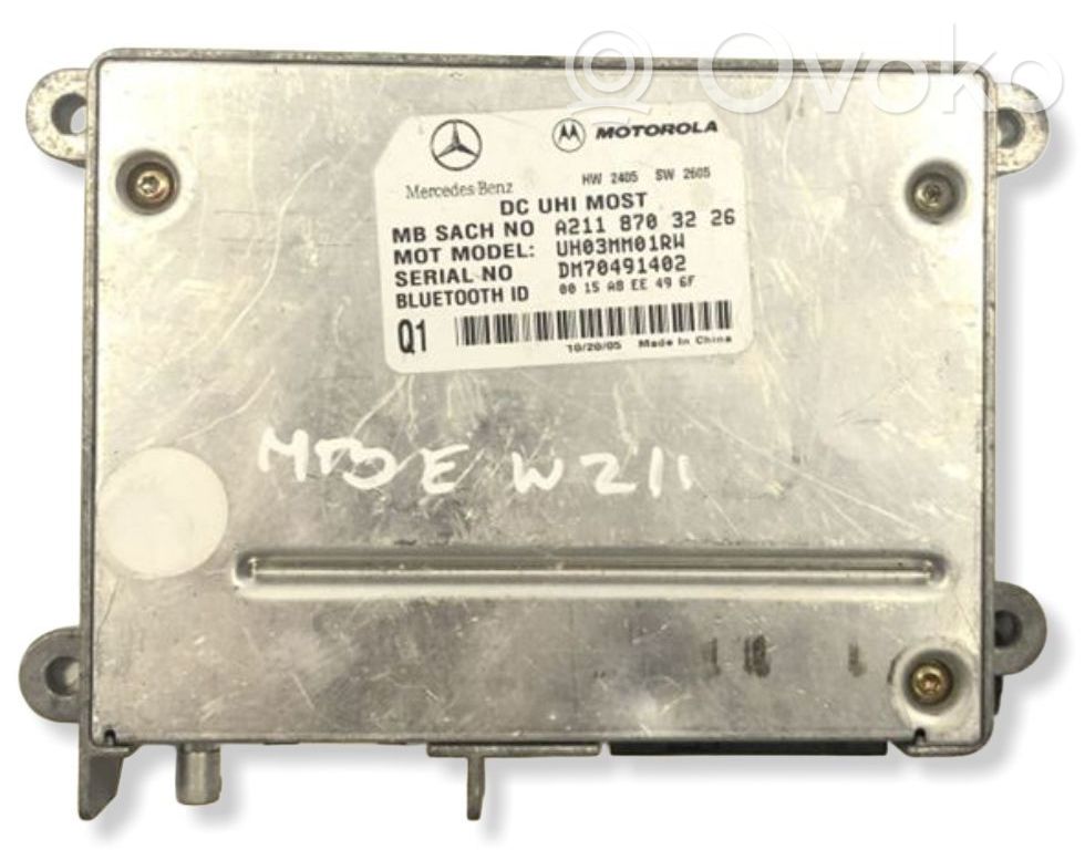 Mercedes-Benz E W211 Bluetooth modulis 