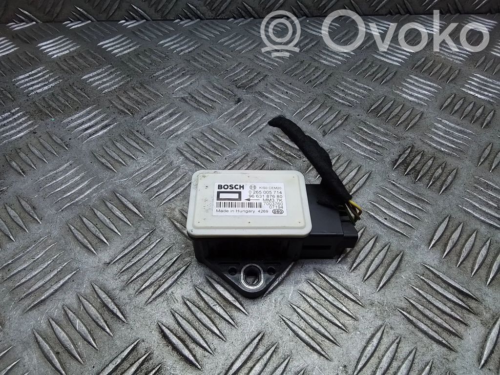 Peugeot 308 ESP acceleration yaw rate sensor 
