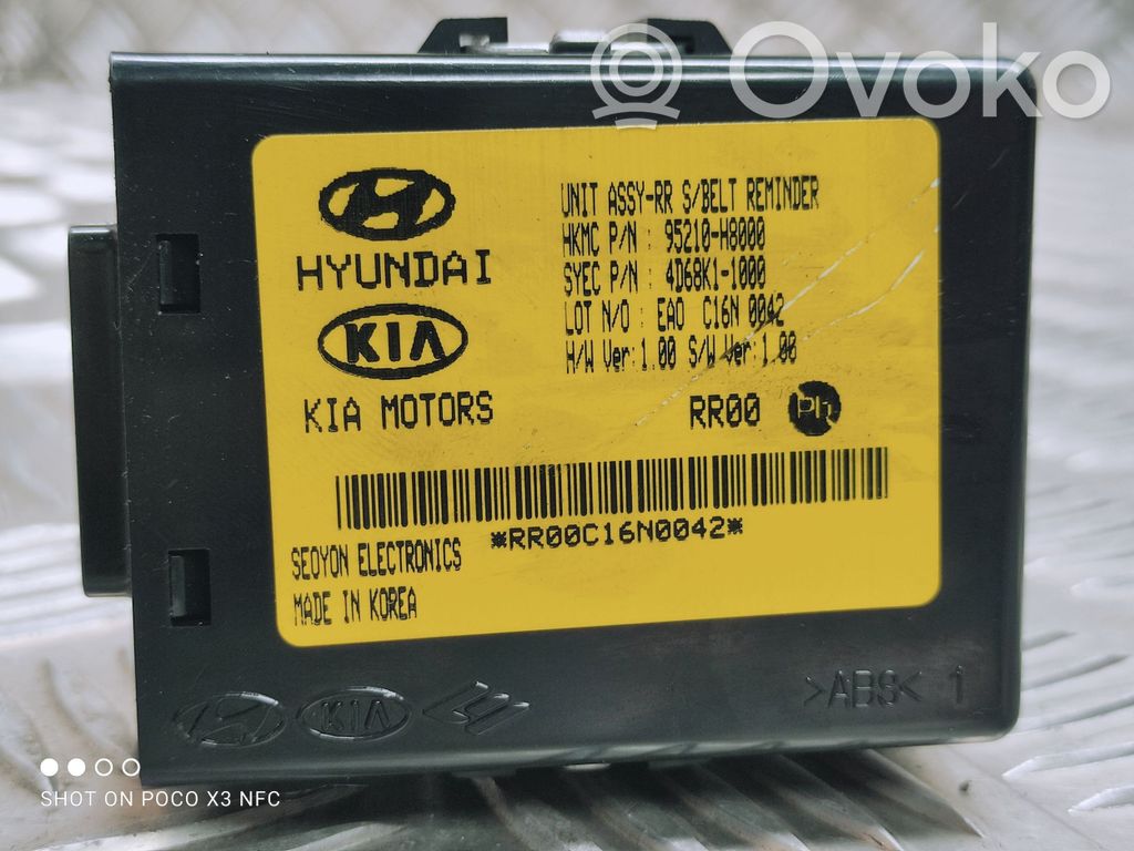 KIA Rio Módulo de confort/conveniencia 