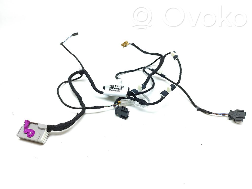 Audi A3 S3 A3 Sportback 8P Cableado de puerta trasera 