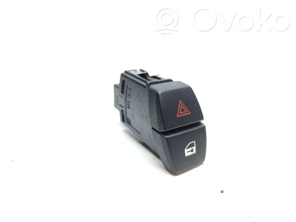 BMW 5 F10 F11 Botón interruptor de luz de peligro 