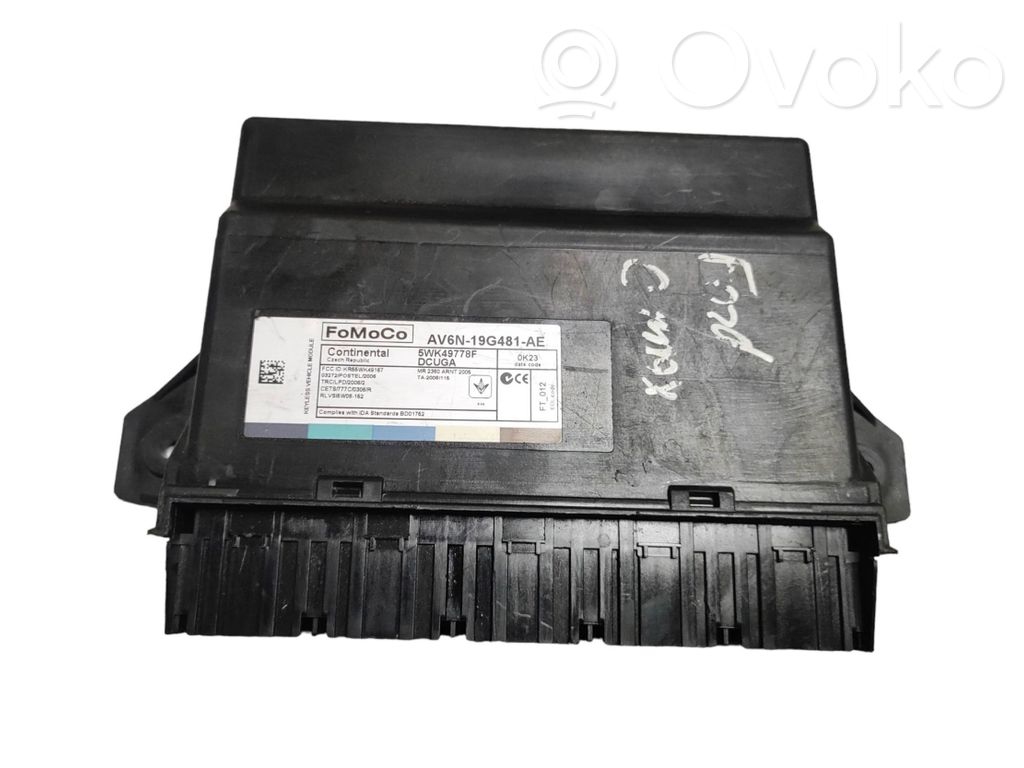 Ford C-MAX II Comfort/convenience module 