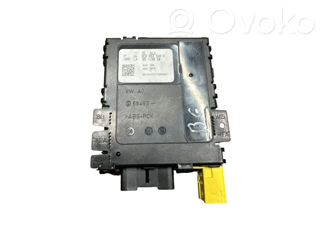 Volkswagen PASSAT B6 Steering angle sensor 