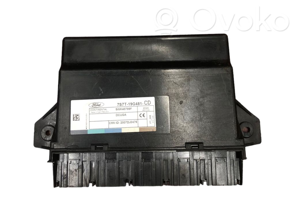 Moduł / Sterownik komfortu   7S7T19G481CD,5WK48799F