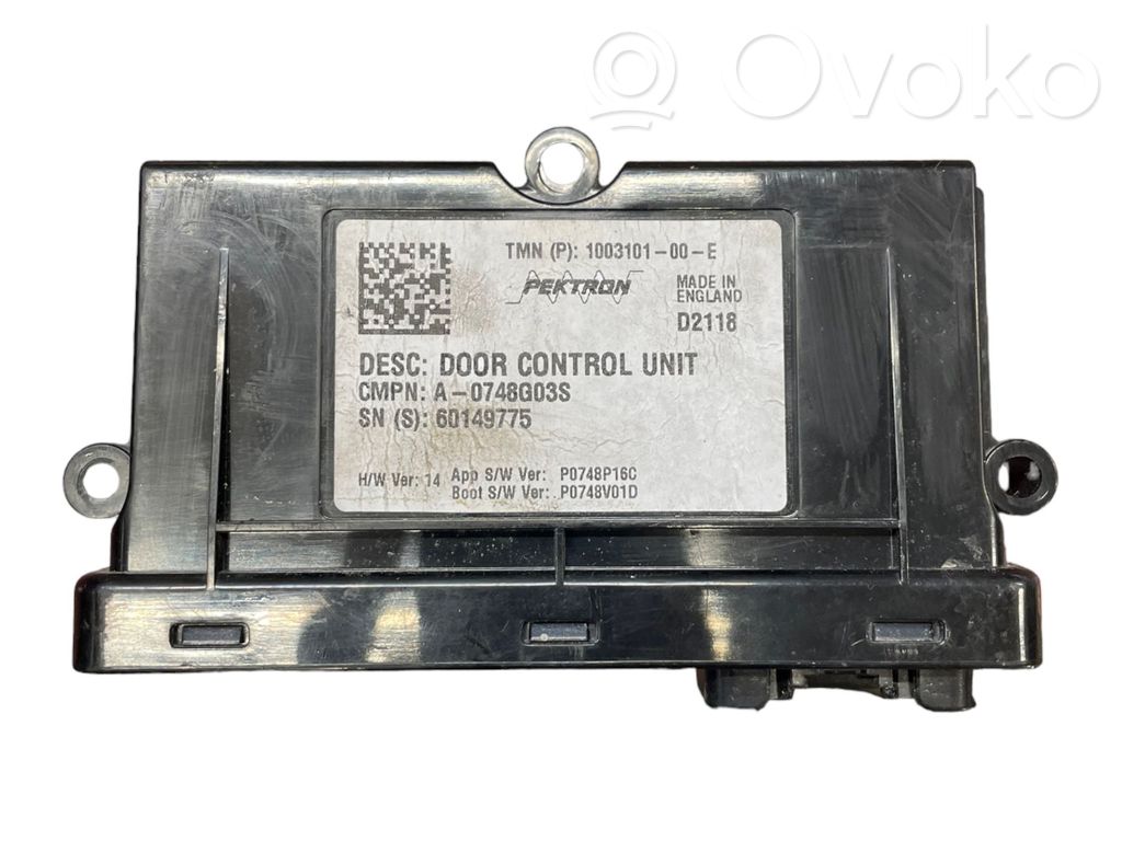 Tesla Model S Door control unit/module 
