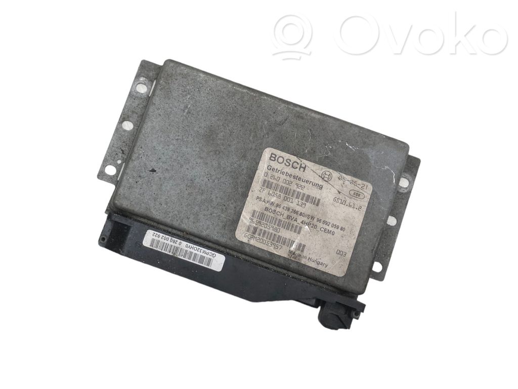 Peugeot 407 Gearbox control unit/module 
