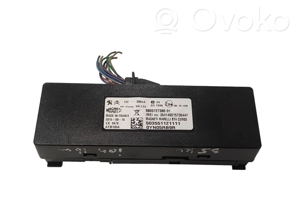 Peugeot iOn Bluetooth control unit module 