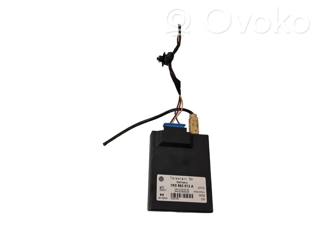 Volkswagen PASSAT B6 Auxiliary heating control unit/module 