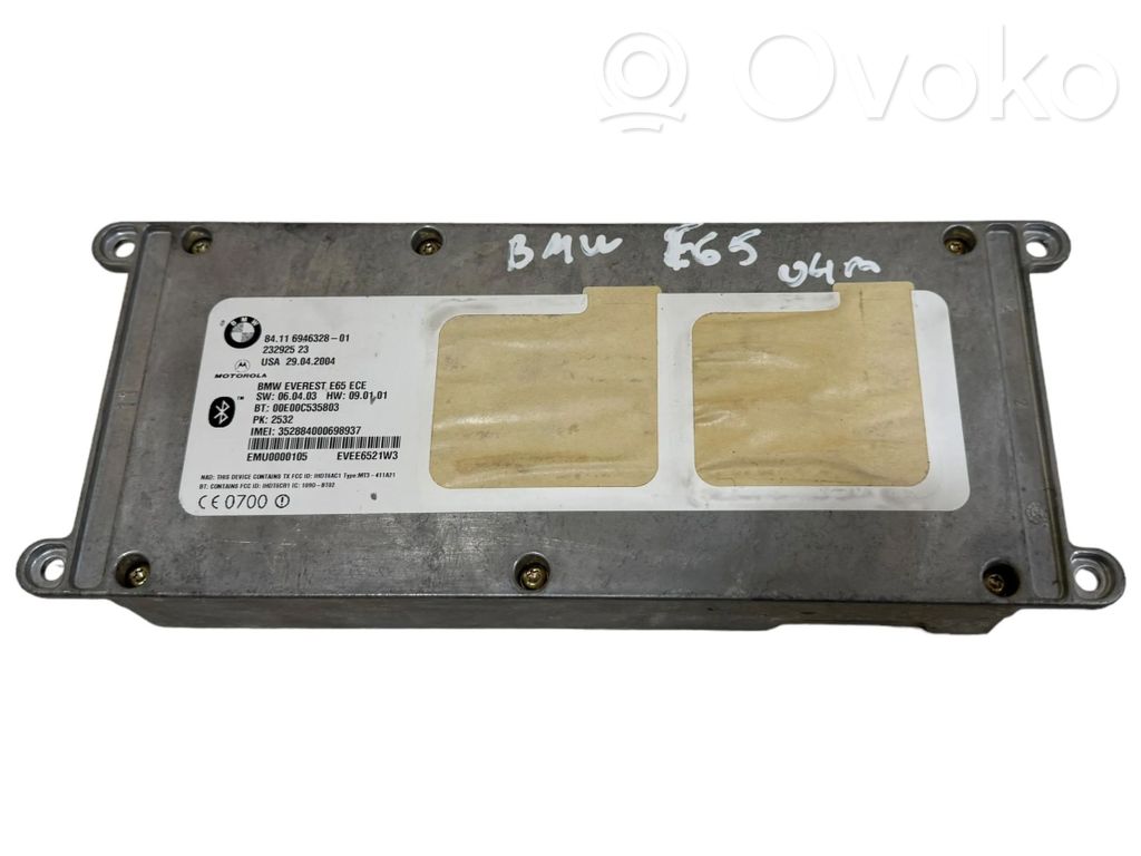 BMW 7 E65 E66 Bluetooth control unit module 