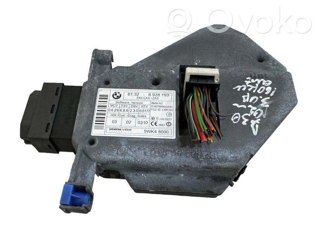 BMW 7 E65 E66 Ignition key card reader 