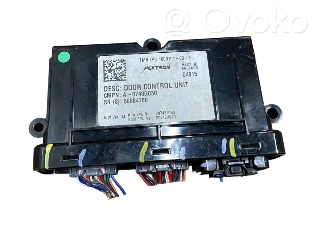 Tesla Model 3 Door control unit/module 