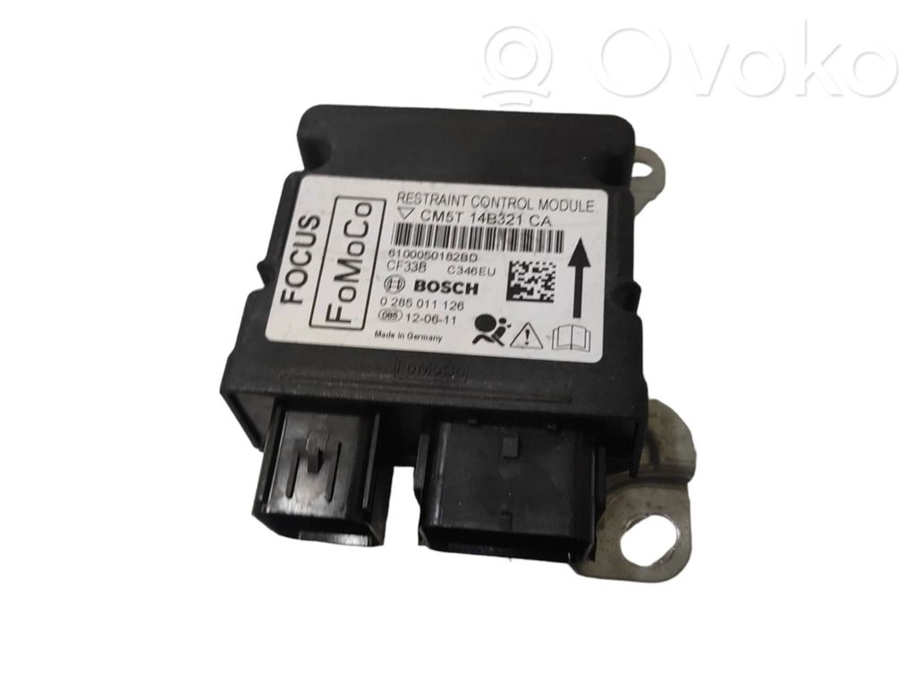 Airbag control unit/module   CM5T14B321CA,6100050182BD,0285011126