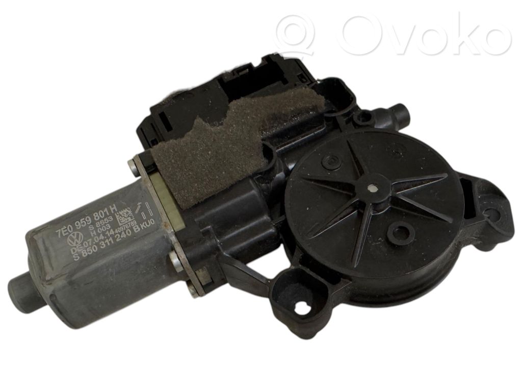 Silnik regulatora szyby drzwi przednich   7E0959801H,S850311240