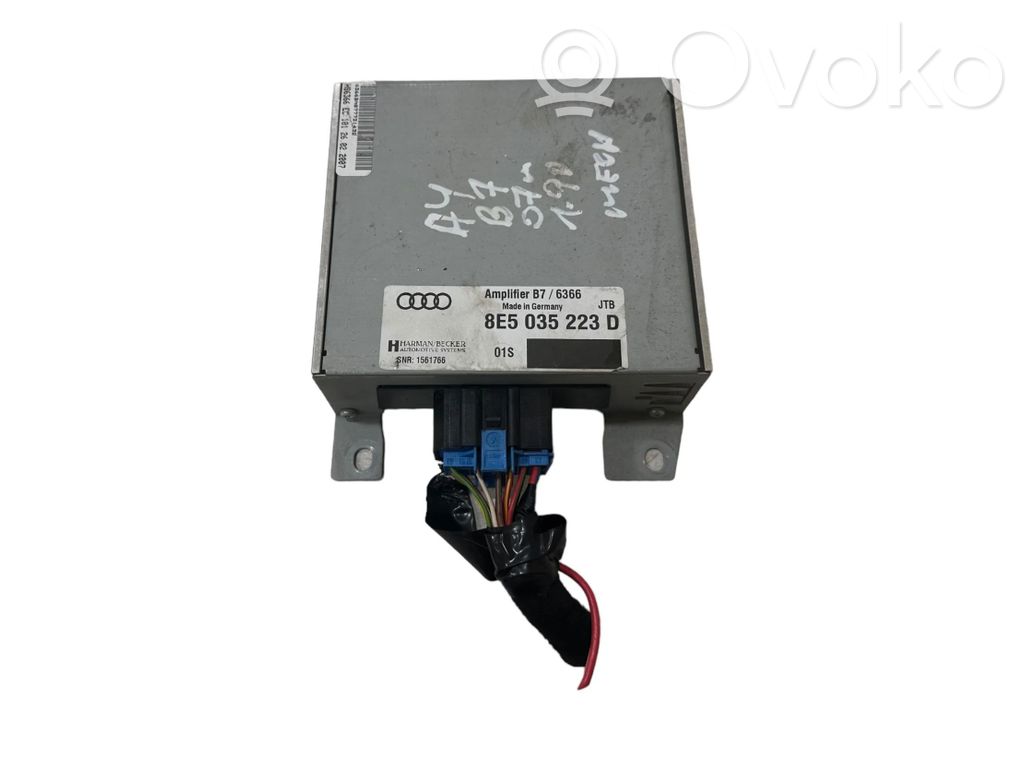 Audi A4 S4 B7 8E 8H Sound amplifier 