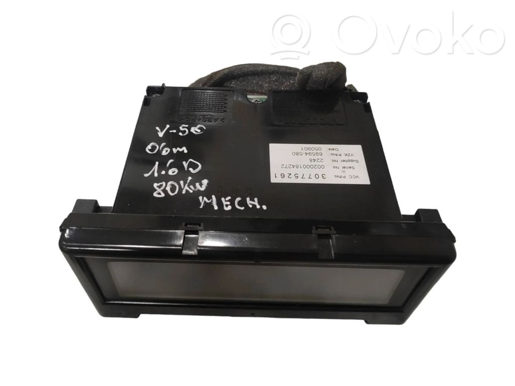 Volvo V50 Screen/display/small screen 