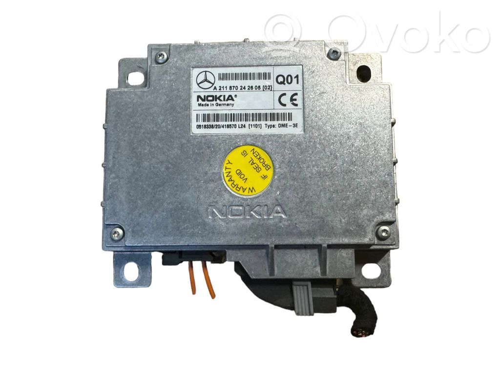 Mercedes-Benz E W211 Phone control unit/module 