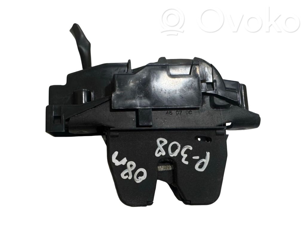 Peugeot 308 Tailgate/trunk/boot lock/catch/latch 
