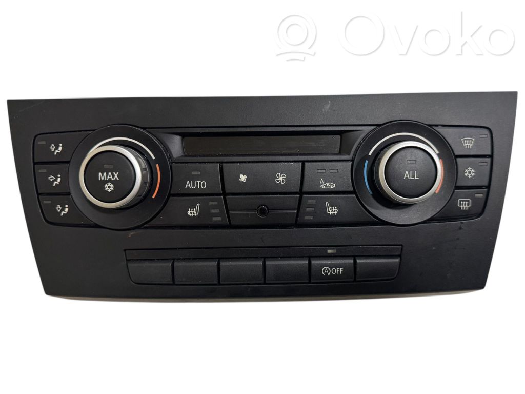 BMW 3 E90 E91 Climate control unit 