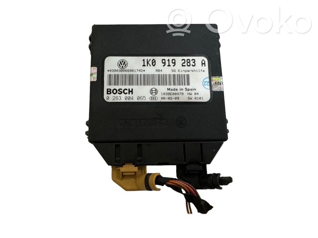 Volkswagen Touran I Parking PDC control unit/module 