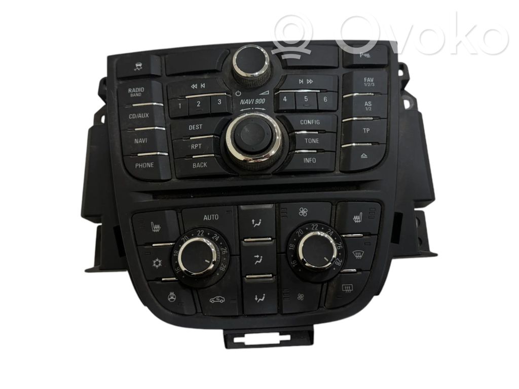 Opel Astra J Unidad de control climatización 