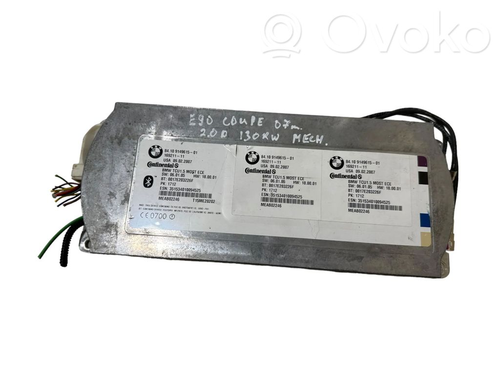 BMW 3 E90 E91 Bluetooth control unit module 