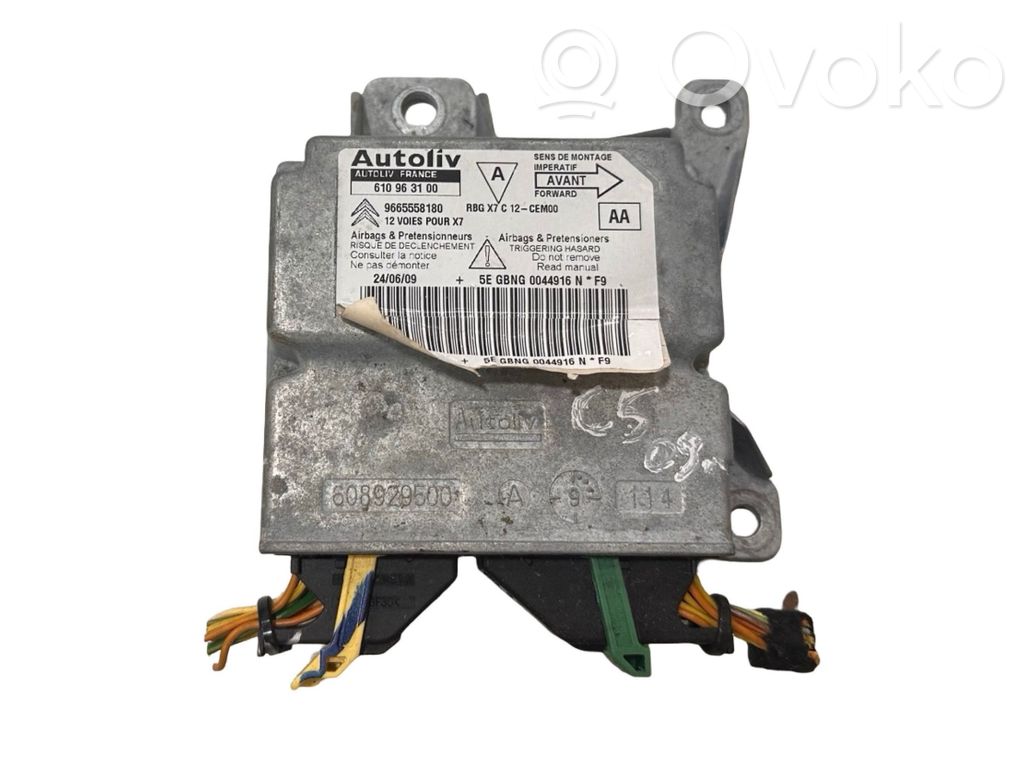 Citroen C5 Airbag control unit/module 