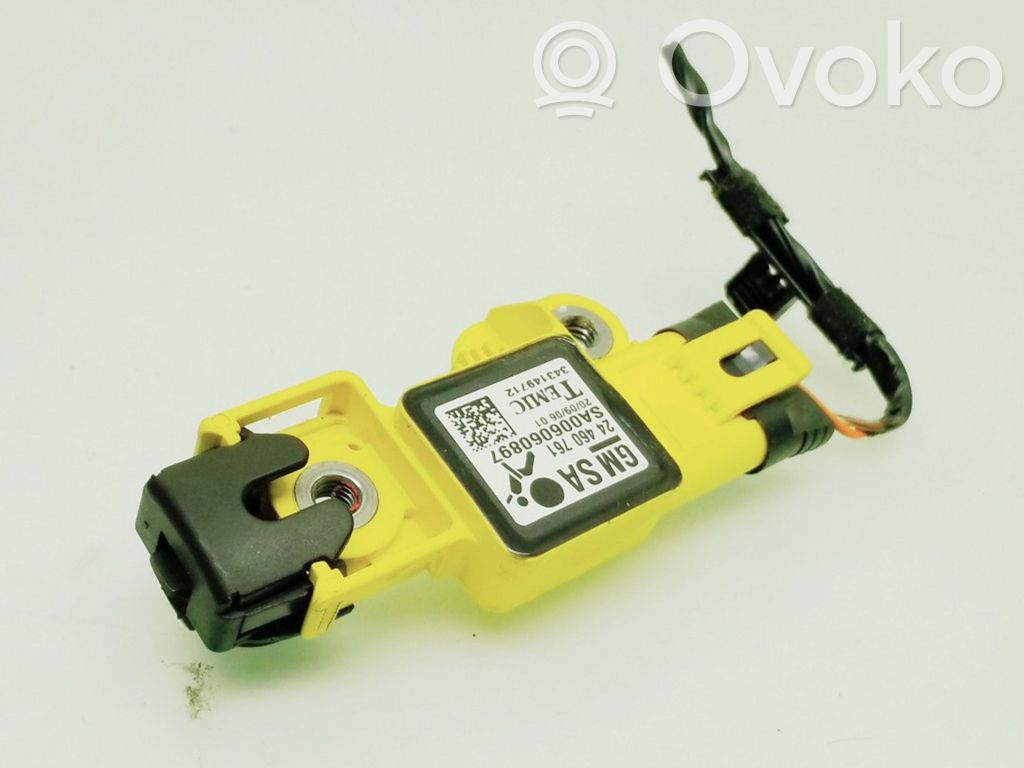 Opel Astra H Airbag deployment crash/impact sensor 