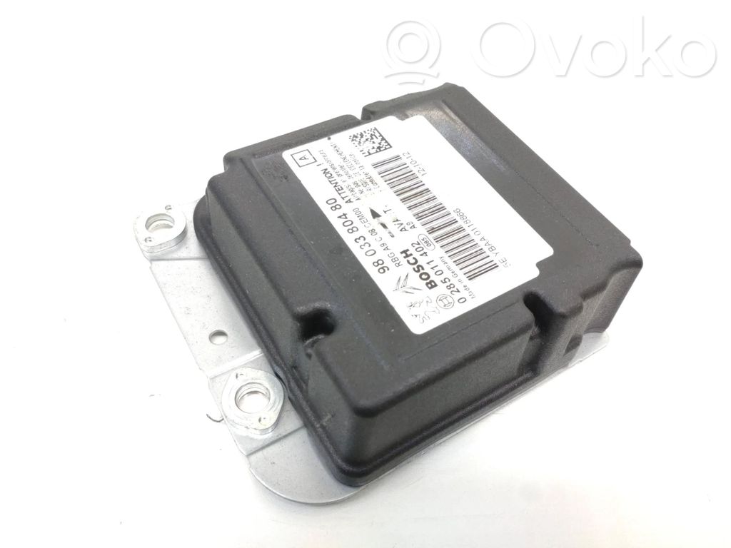 Peugeot 208 I Airbag control unit/module 