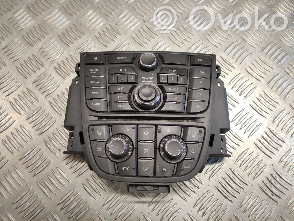 Opel Astra J Head unit multimedia control 