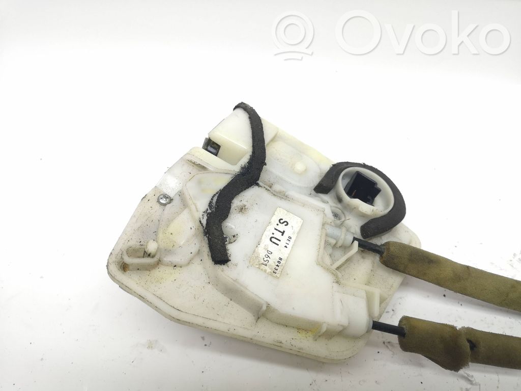 Rear door lock