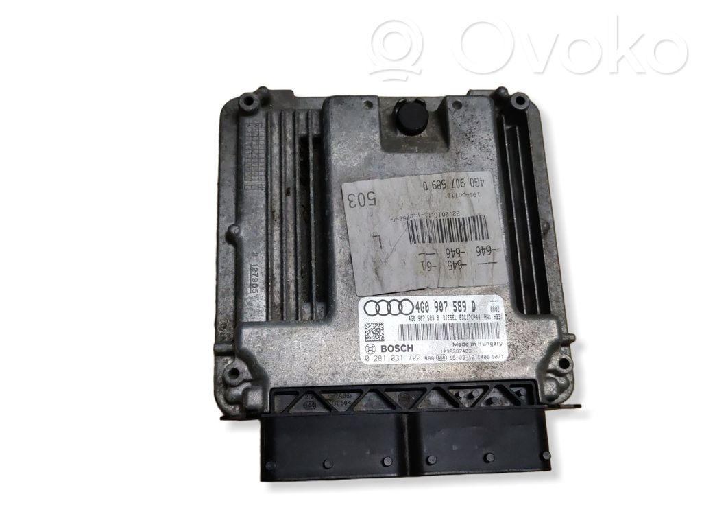 Audi A6 C7 Engine control unit/module 