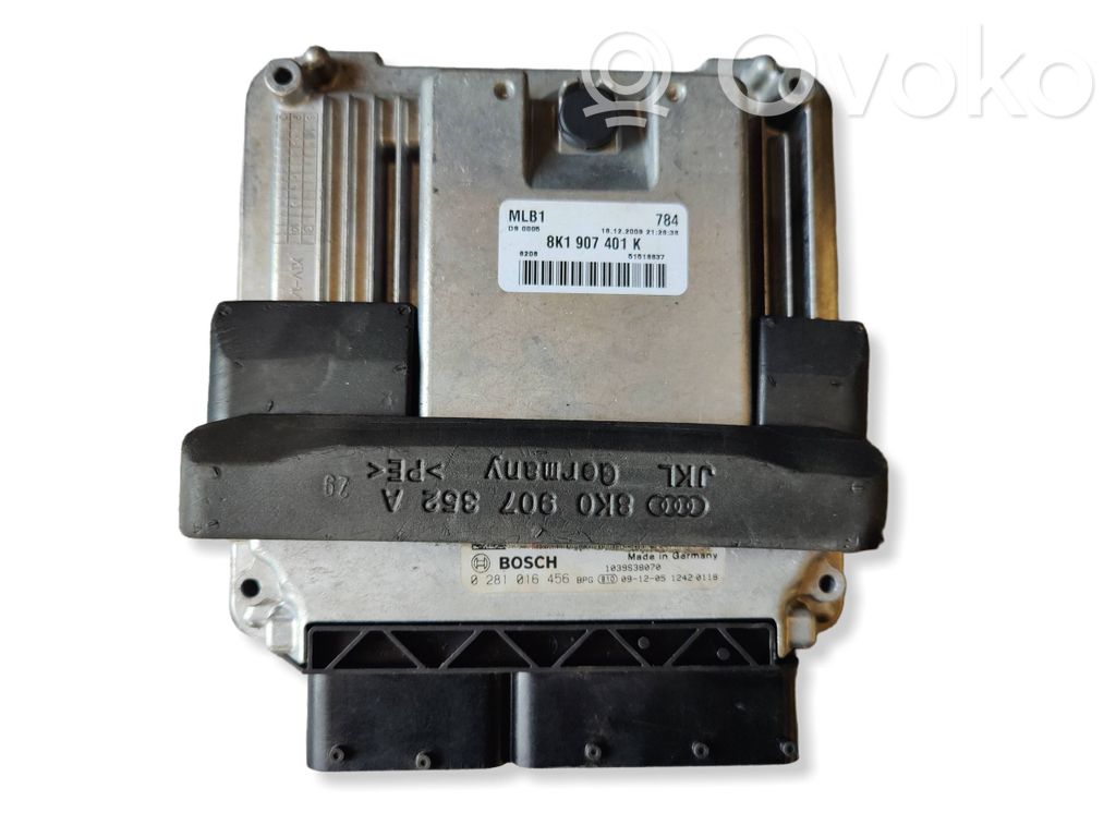 Audi A4 S4 B8 8K Engine control unit/module 