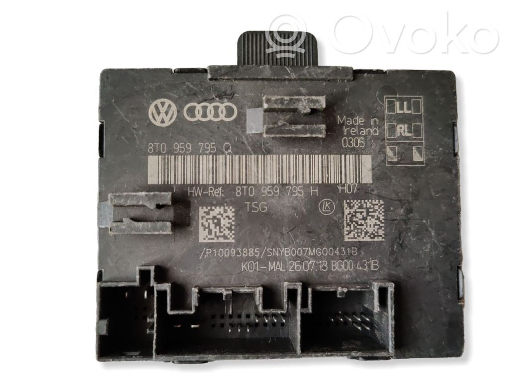 Audi A5 Sportback 8TA Door control unit/module 