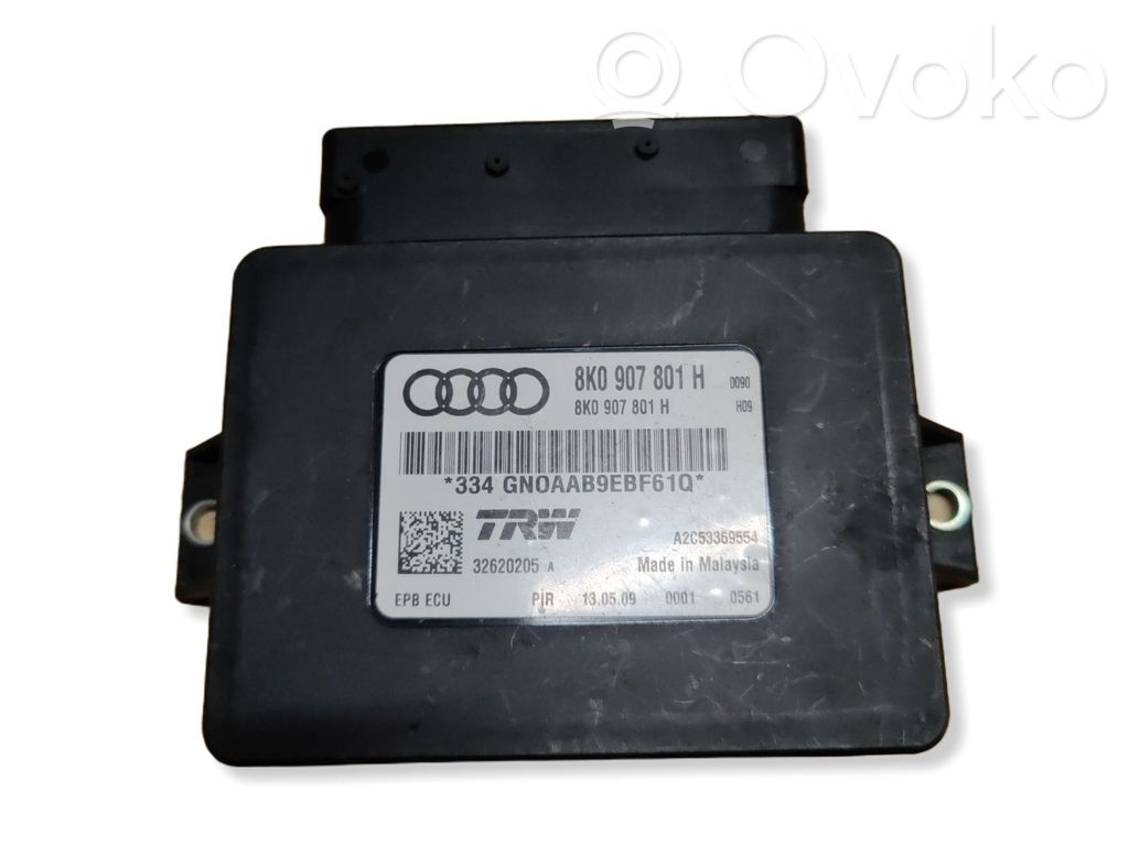 Audi A4 S4 B8 8K Module de commande de frein à main 
