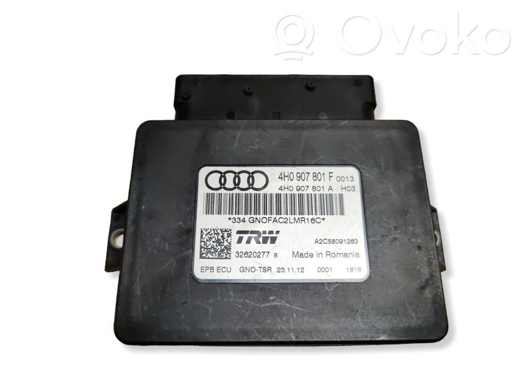 Audi A8 S8 D4 4H Hand brake control module 