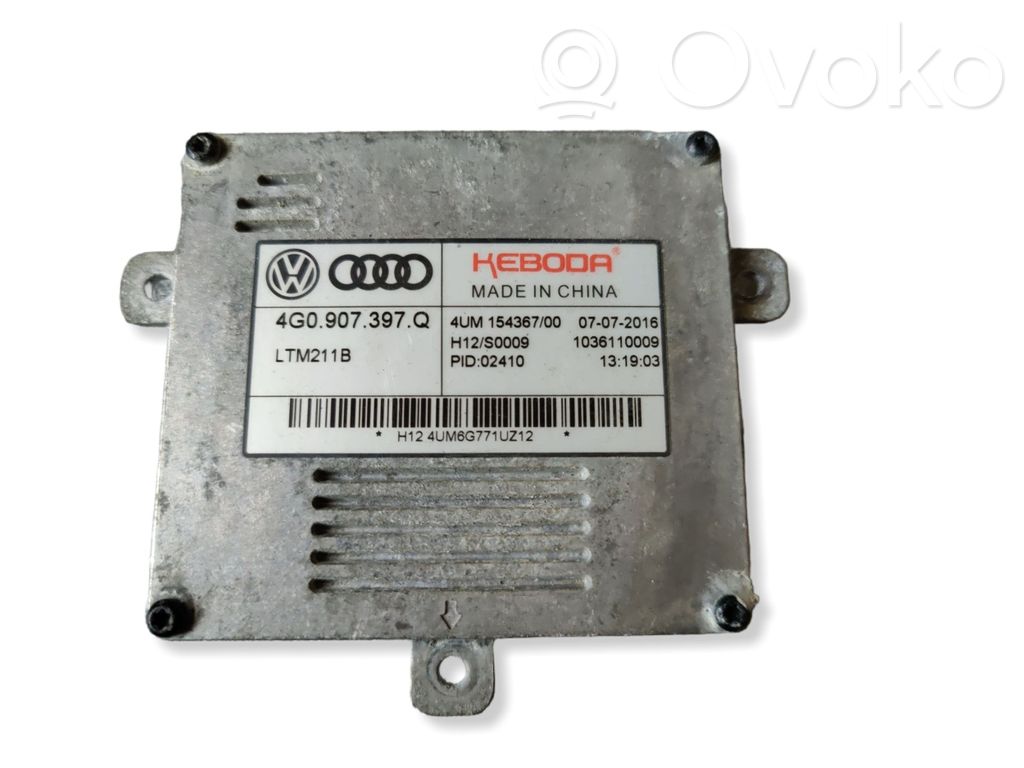 Audi A6 C7 Voltage converter/converter module 