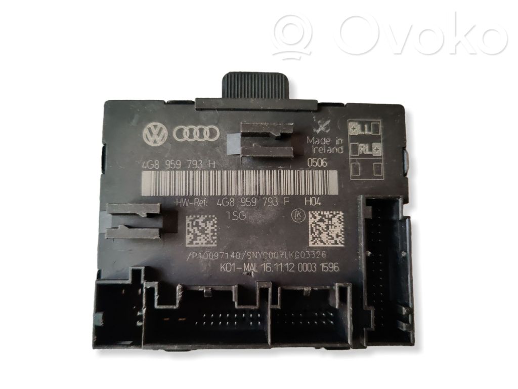 Audi A6 C7 Door control unit/module 