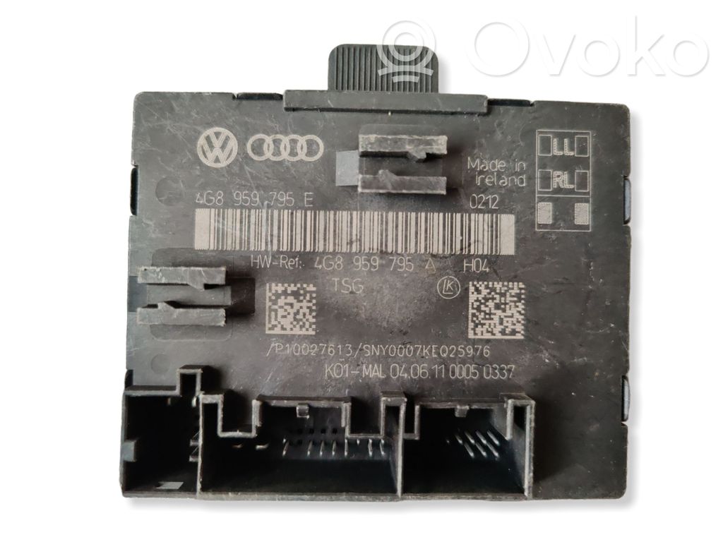 Audi A6 C7 Door control unit/module 