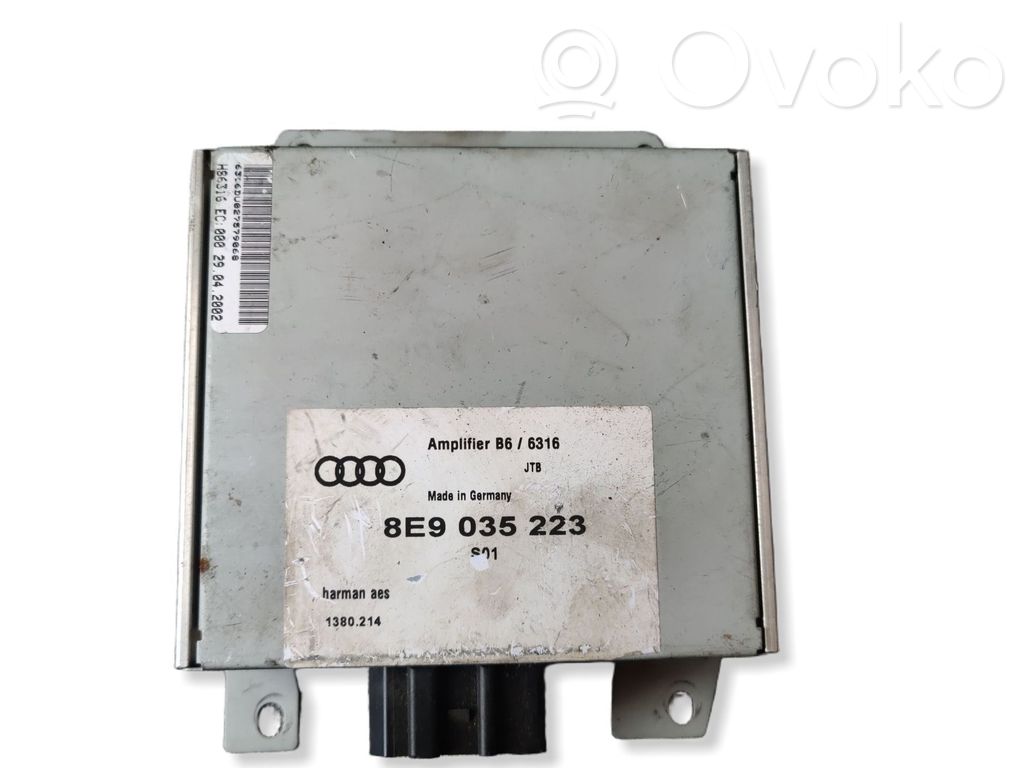 Audi A4 S4 B7 8E 8H Wzmacniacz audio 