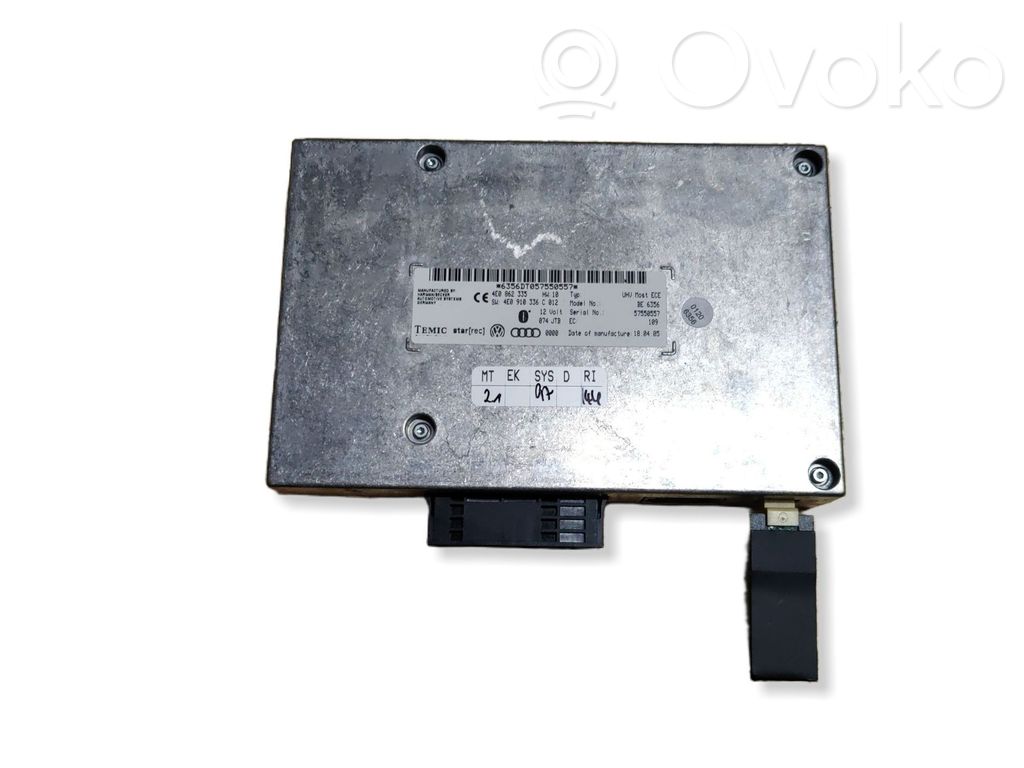 Audi A4 S4 B8 8K Bluetooth control unit module 