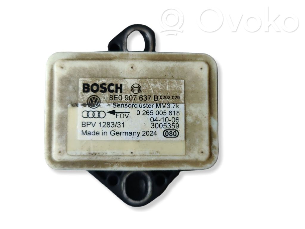 Audi A4 S4 B7 8E 8H ESP acceleration yaw rate sensor 