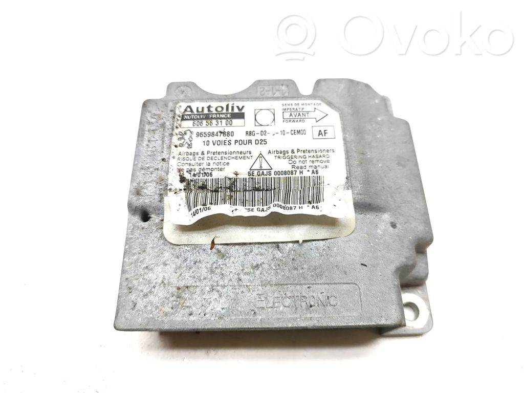 Peugeot 407 Sterownik / Moduł Airbag 