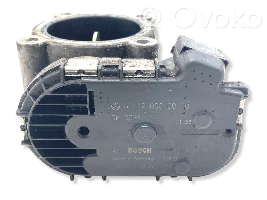 Mercedes-Benz ML W164 Throttle valve 