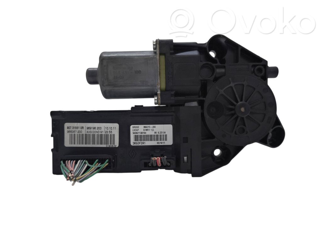 Elektryczny podnośnik szyby drzwi przednich   966315200,969198200,966367200