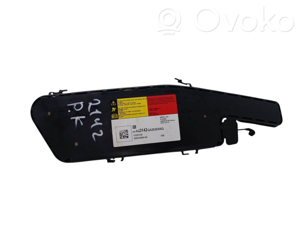 Poduszka powietrzna Airbag fotela   13223142,306219599AE