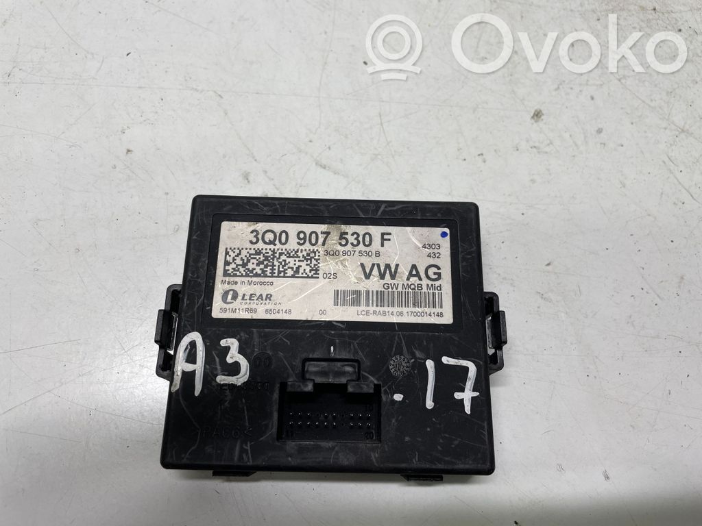 Audi A3 S3 8V Other control units/modules 